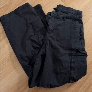 wild fable Black Cargo Pants with Utility Pockets